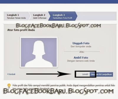 cara mendaftar facebook